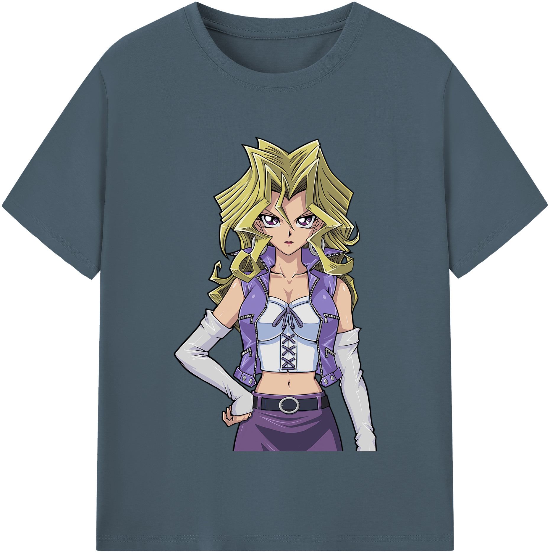 （画像用） 遊☆戯☆王 Yu-Gi-Oh! 綿100％半袖Tシャツ（フロントプリント）